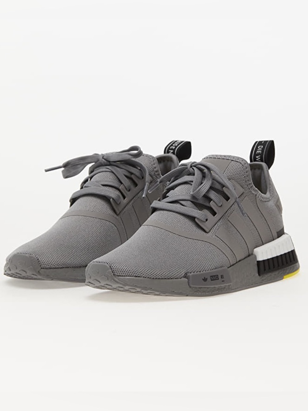 Adidas NMD_R1 Grey Black IF8030 Men’s US 9 Boost Lifestyle Sneakers